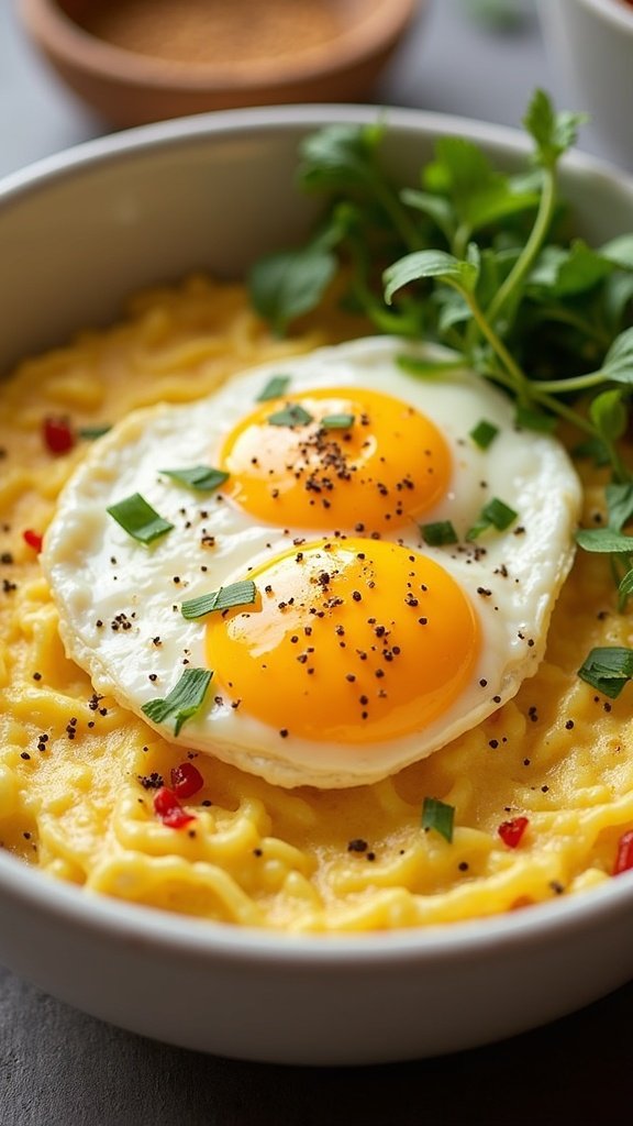 Egg White Omelette Power Bowl