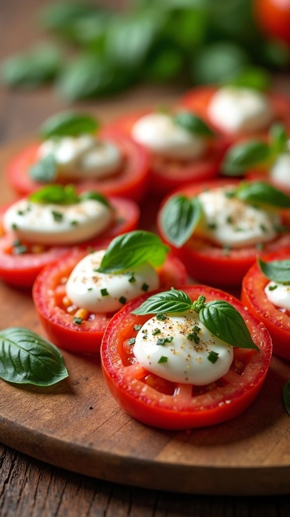 Fresh Tomato Basil Caprese