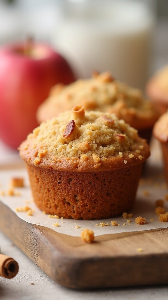 Gluten-Free Apple Cinnamon Muffins