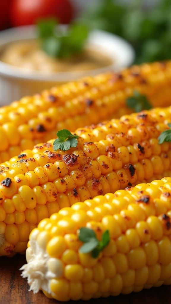 Grilled Corn with Chili Lime Butter