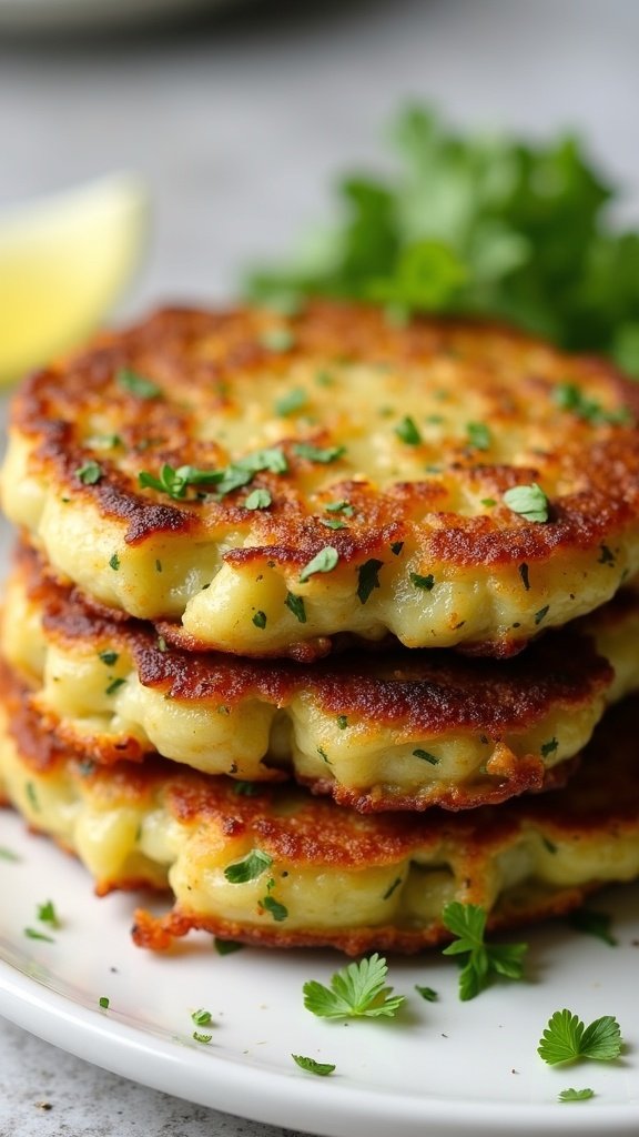 Keto-Friendly Zucchini Fritters
