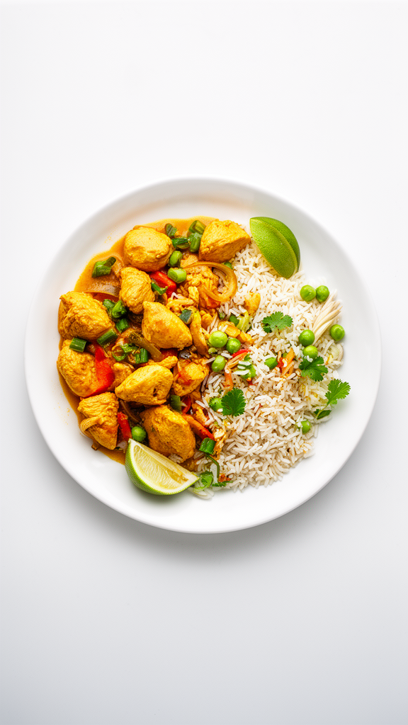 One-Pot Chicken Curry Rice