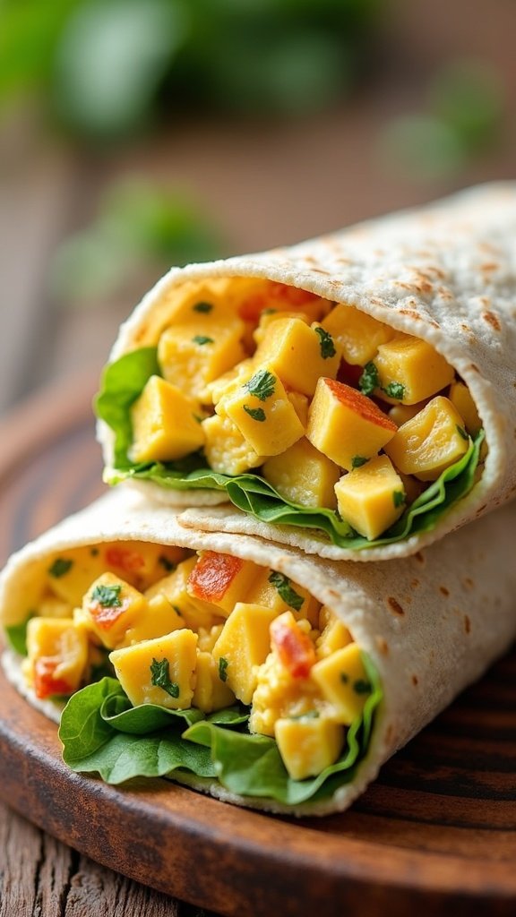 Protein-Packed Egg Salad Wraps