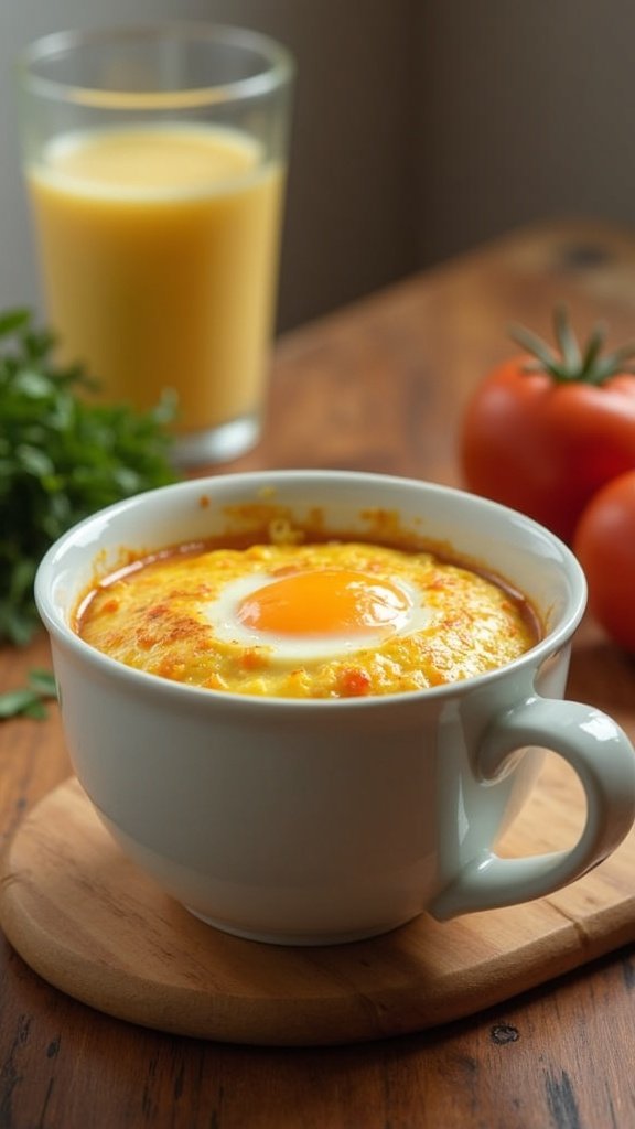 Quick Microwave Mug Omelette