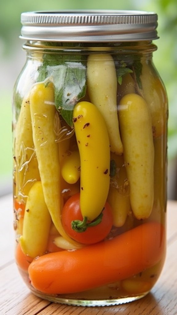 Quick Pickled Veggies for Summer