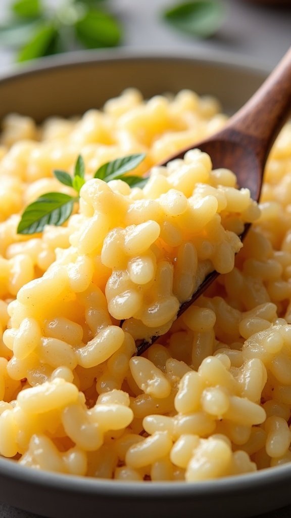 Savory Garlic Parmesan Rice