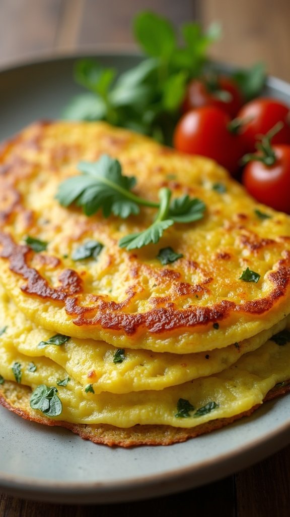 Savory Herb Omelette for Dinner