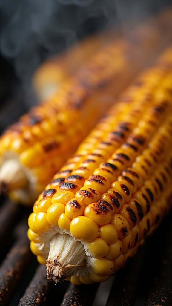 Smoky Grilled Corn on Cob