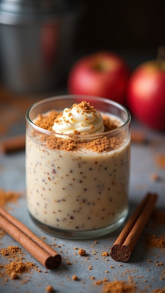 Spiced Apple Chia Pudding