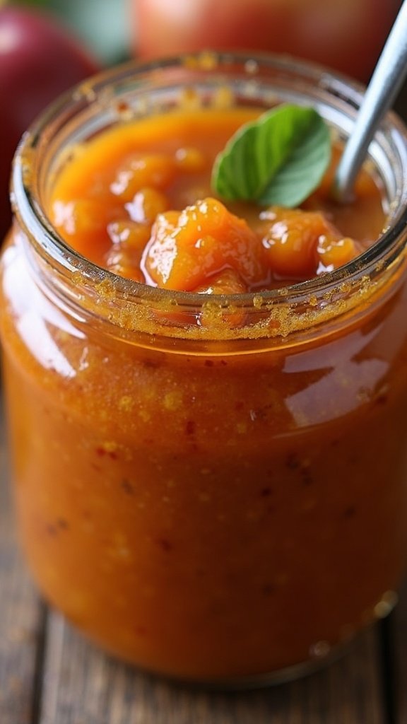 Spicy Apple Chutney for Grilling