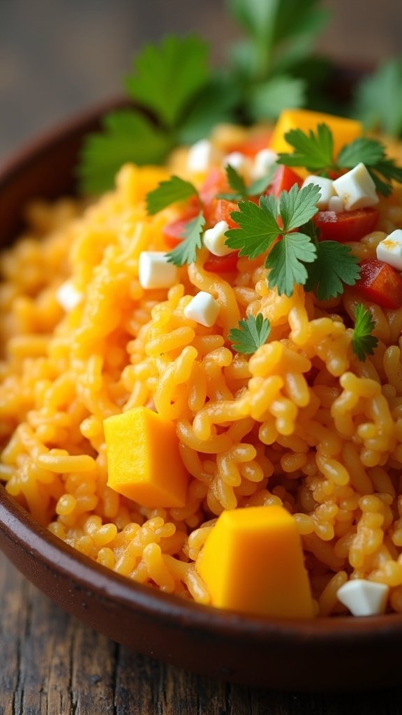 Spicy Mango Coconut Rice Fiesta
