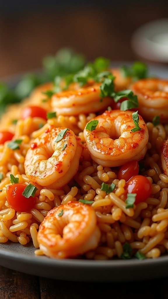 Spicy Shrimp Fried Rice Extravaganza