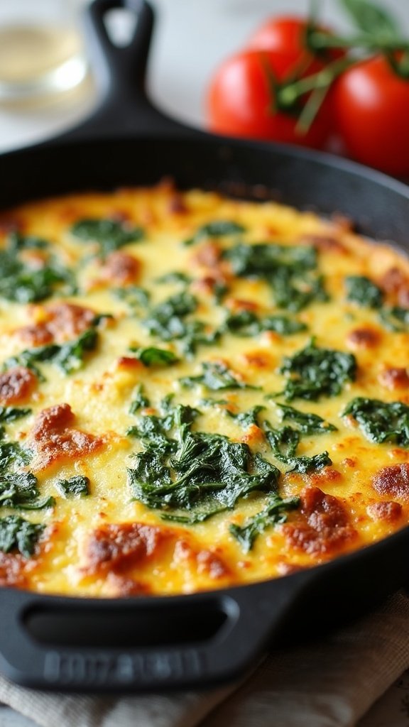 Spinach Frittata: A Brunch Favorite
