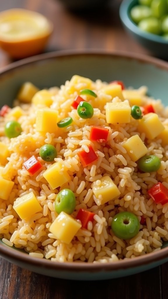Sweet and Sour Pineapple Fried Rice
