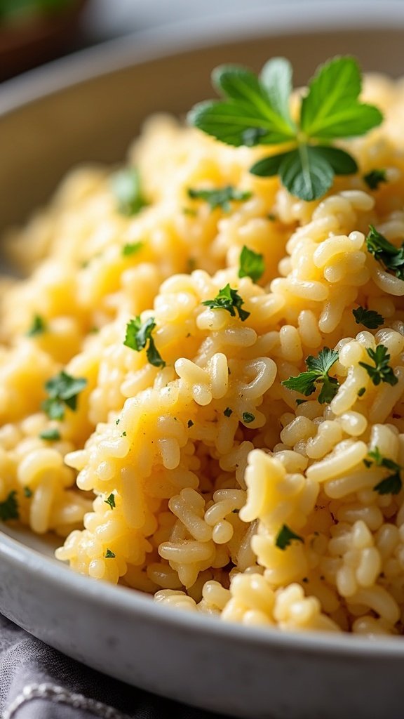 Vegan Cauliflower Rice Pilaf