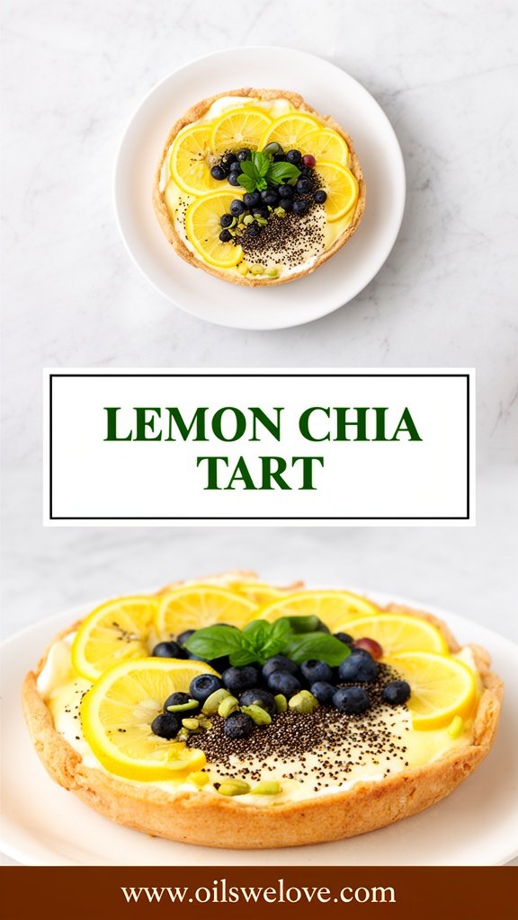 Lemon Chia Tarts