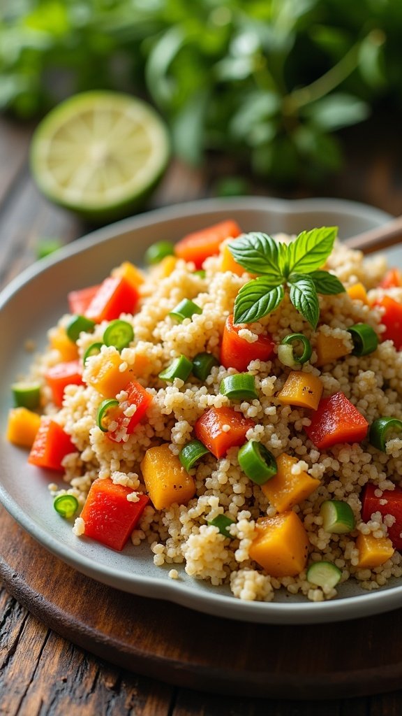 Zesty Quinoa Salad for BBQs