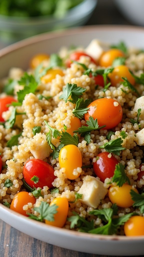 Zesty Quinoa Salad for BBQs