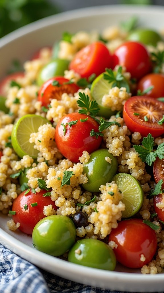 Zesty Quinoa Salad for Picnics