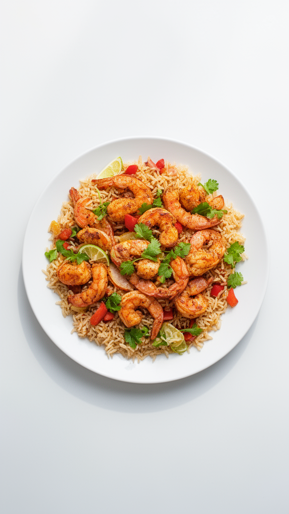 Spicy Cajun Shrimp and Rice
