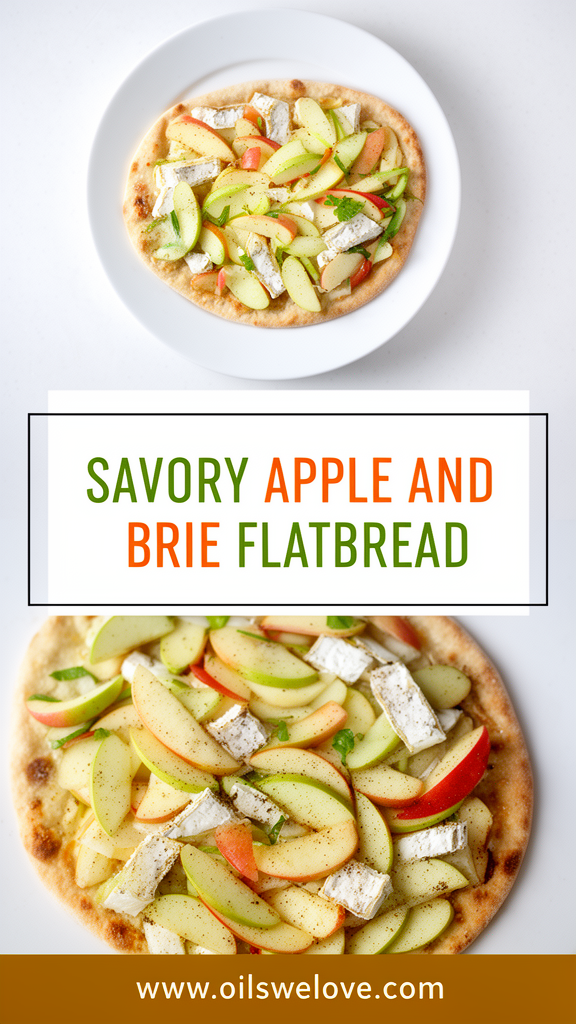 Savory Apple and Brie Flatbread