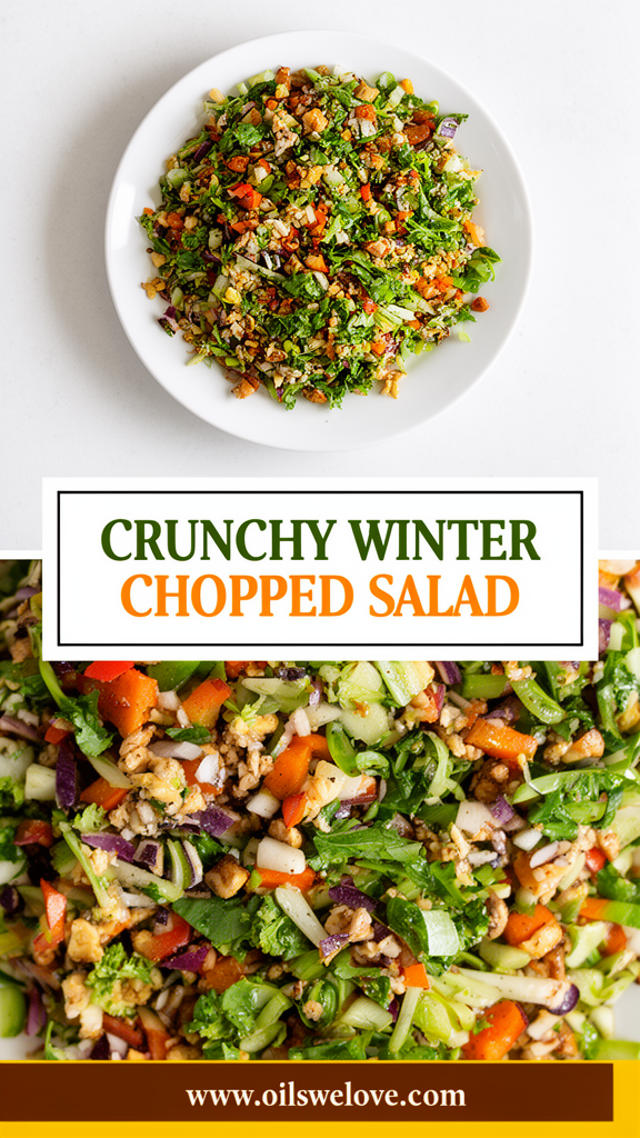 Crunchy Winter Chopped Salad