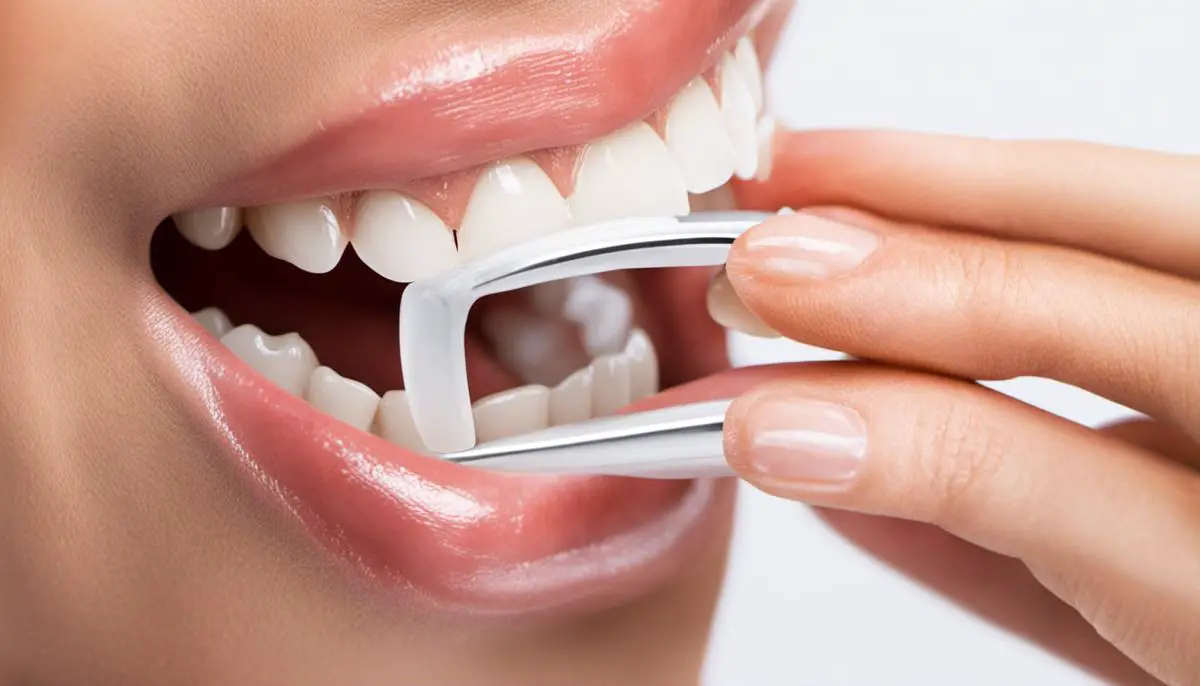 Image depicting various teeth whitening tips and techniques